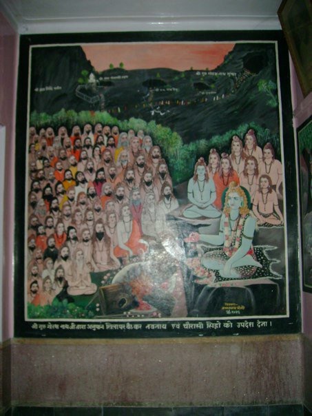 9 MahaSiddhas présidant l'assemblée de Naths