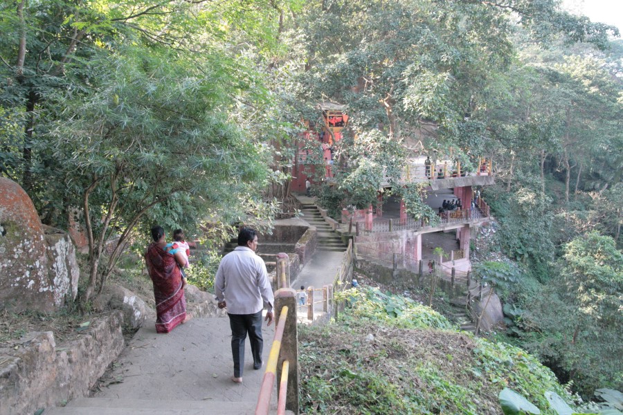 Temple dans la forêt