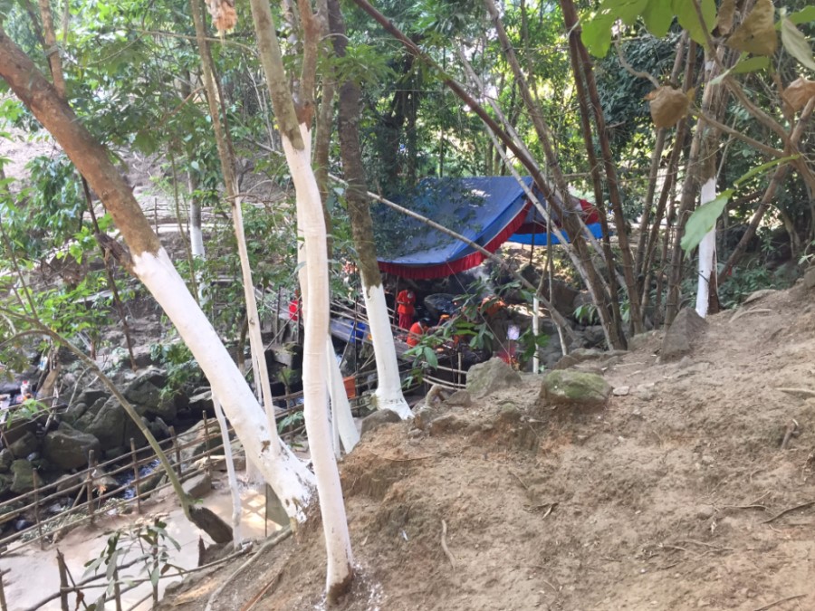 Temple dans la forêt
