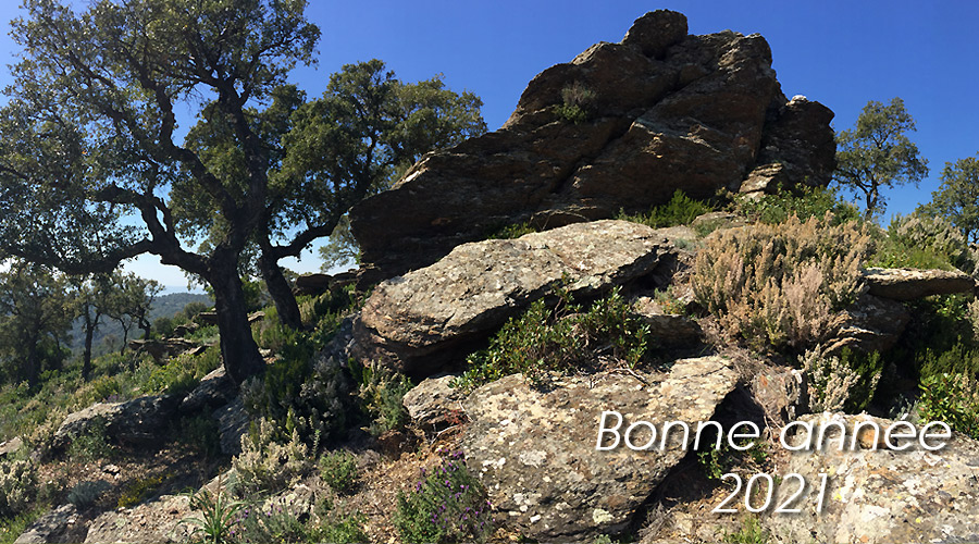 Le rocher aux grenats