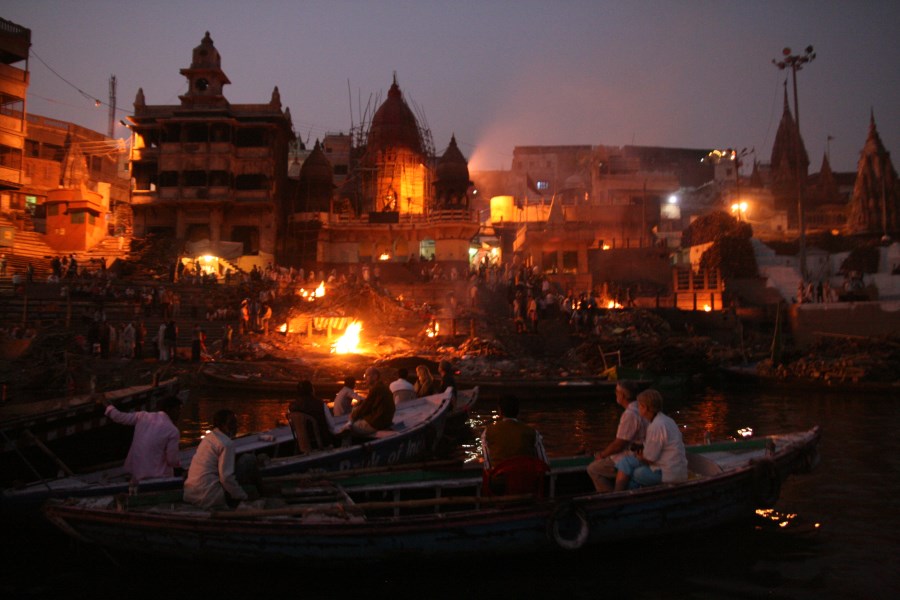 Manikarnika Ghat à Varanasi