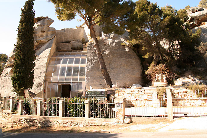 L'entrée de la grotte