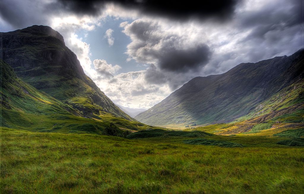 La plaine de Glencoe, une terre subime d'une force réelle !