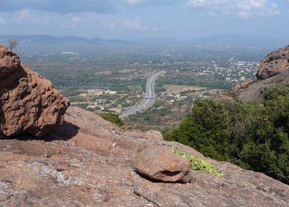 La vue imprenable depuis la grotte de frère Antoine