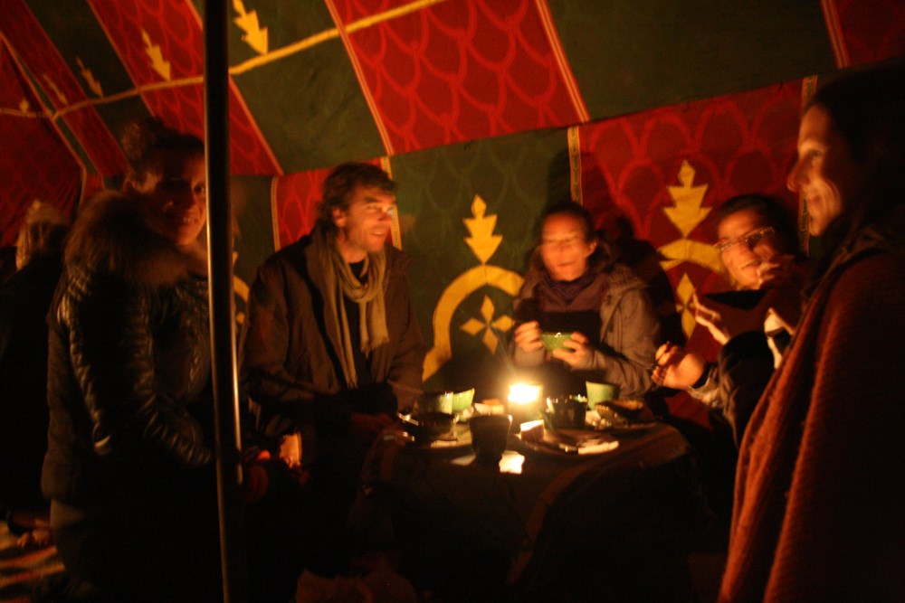 Le soir, le repas !!