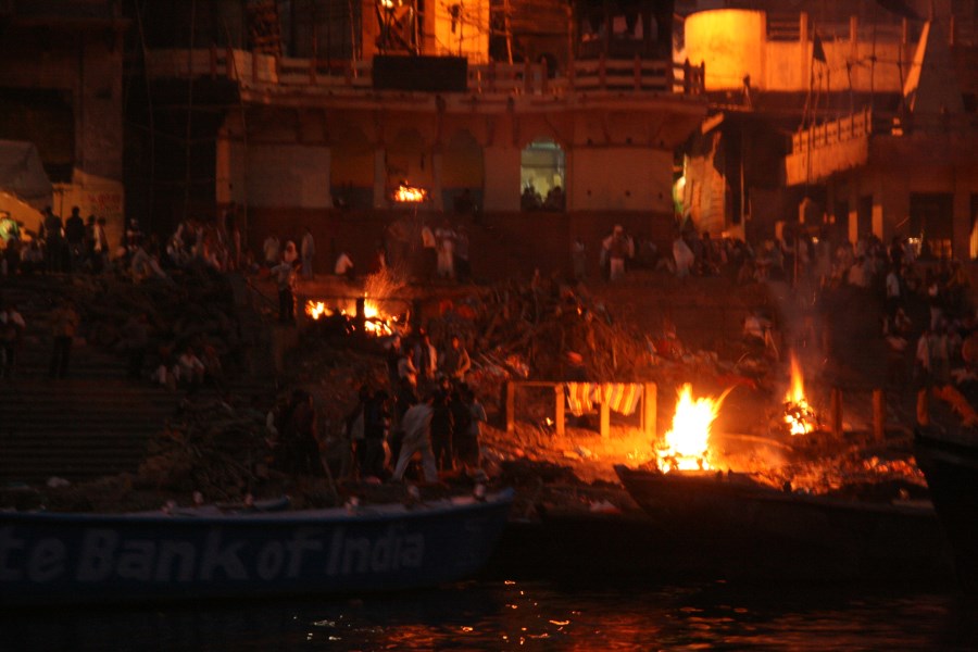 Crémation à Varanassi...