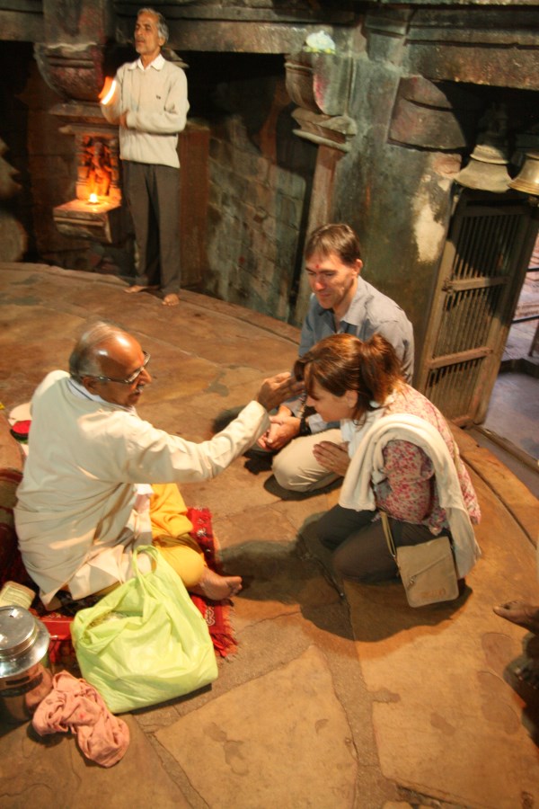 Kajuraho temple avec le grand linga