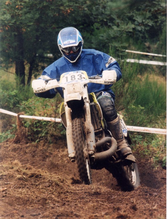 Enduro dans les vosges, le bretzel vert !